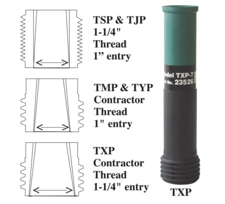 Clemco Tungsten-Carbide-Lined Long-Venturi-Style Blast Nozzle