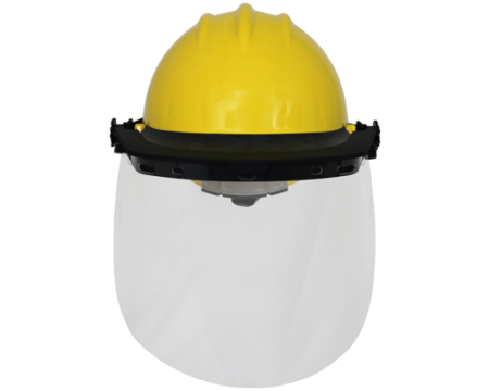 Hard Hat Mounted Face Protection