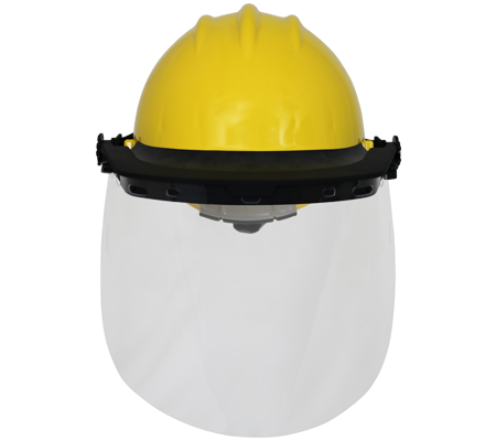 Hard Hat Mounted Face Protection