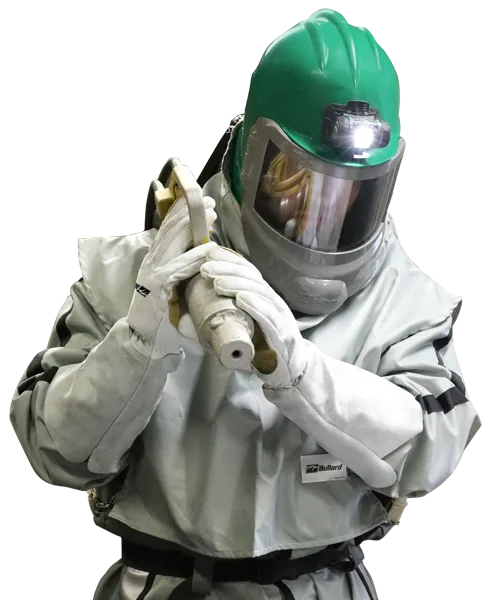 Bullard Genvx Abrasive Blasting Helmet Ac1000 N T Ruddock Company