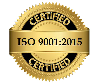 ISO 9001:2015 badge