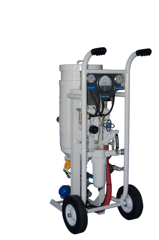 Schmidt 1.5 cu ft Blaster Pot N.T. Ruddock Company