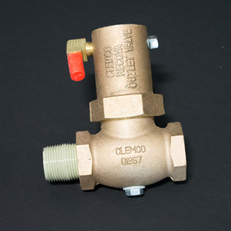 Clemco 1″ Piston Outlet Valve, Complete