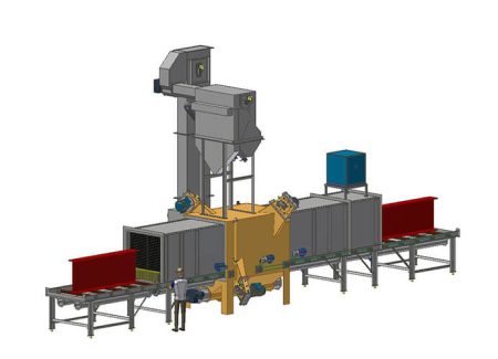 Roller Conveyer Blast System
