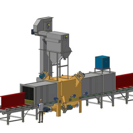 Roller Conveyer Blast System