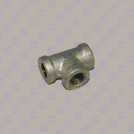 TEE, GALV, 1/4″