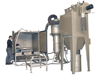 blast cabinet cabinets plastic clemco pressure industrial lightweight blasting equipment abrasive