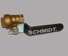 SCHMIDT BALL VALVE, UNION END