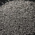Steel shot sand blasting media for metal surface preparation.